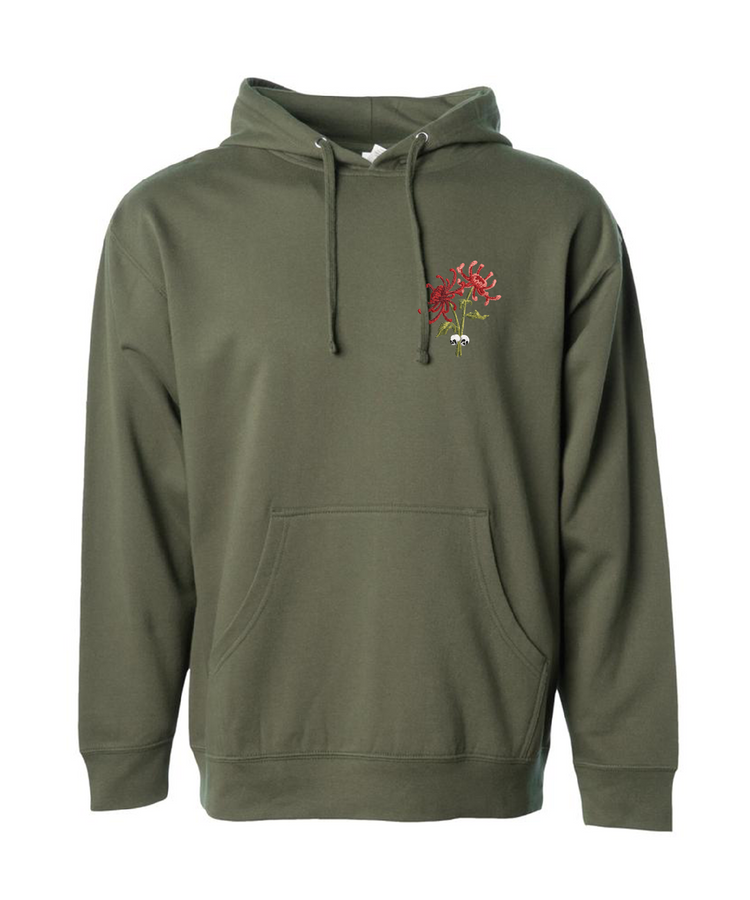 Chrysanthemum bunch hoodie