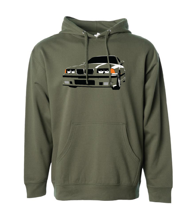 bmw e36 mk 2 hoodie