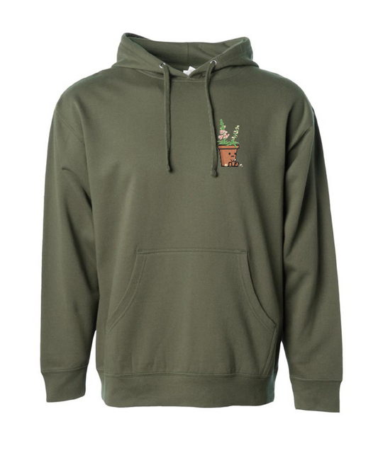 snapdragon plant friend hoodie