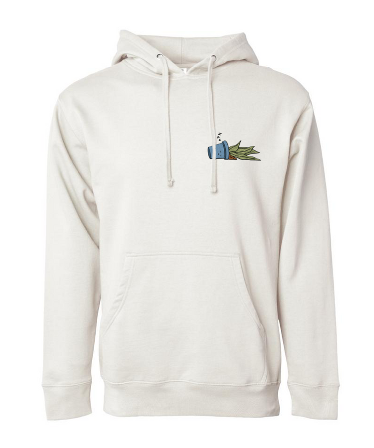 sleepy snake plant friend hoodie