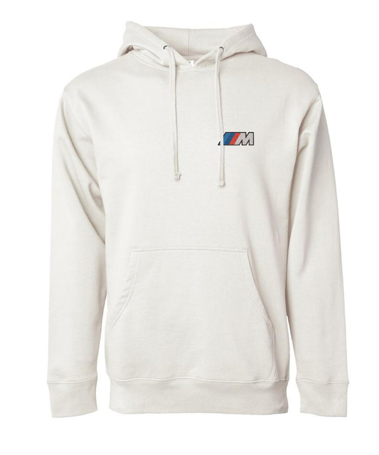 m series badge hoodie