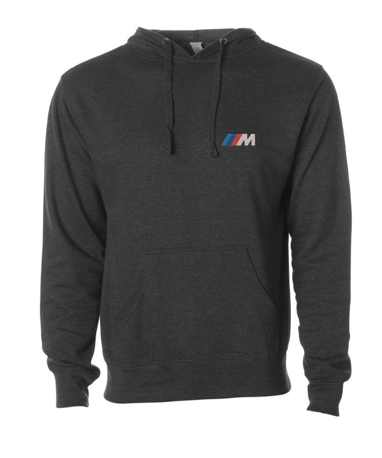 m series badge hoodie