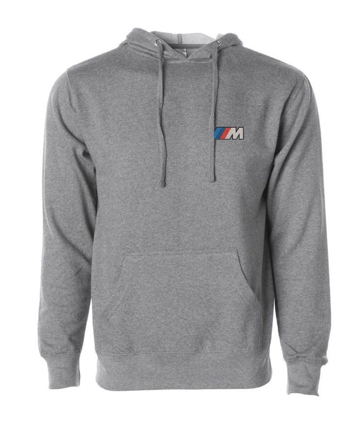 m series badge hoodie