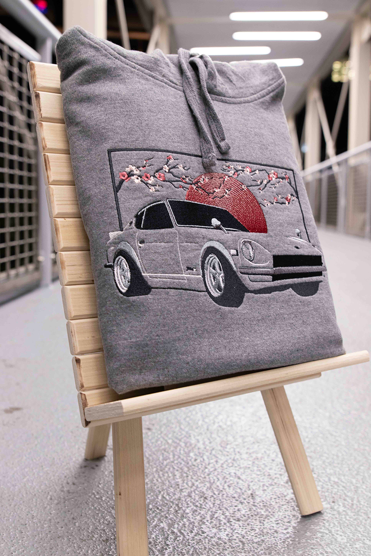 cherry blossom 240z hoodie