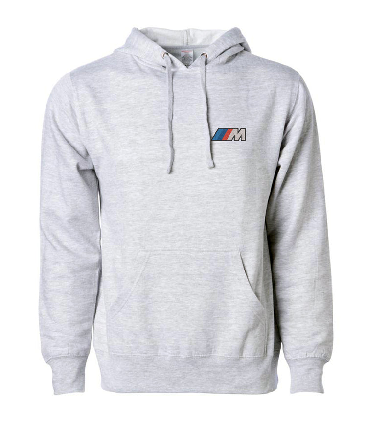 m series badge hoodie