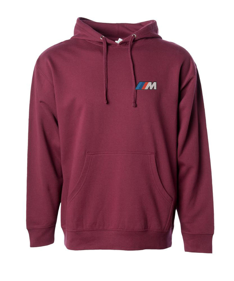 m series badge hoodie