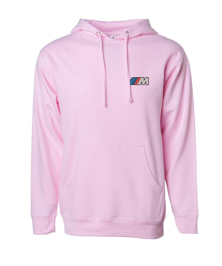 m series badge hoodie