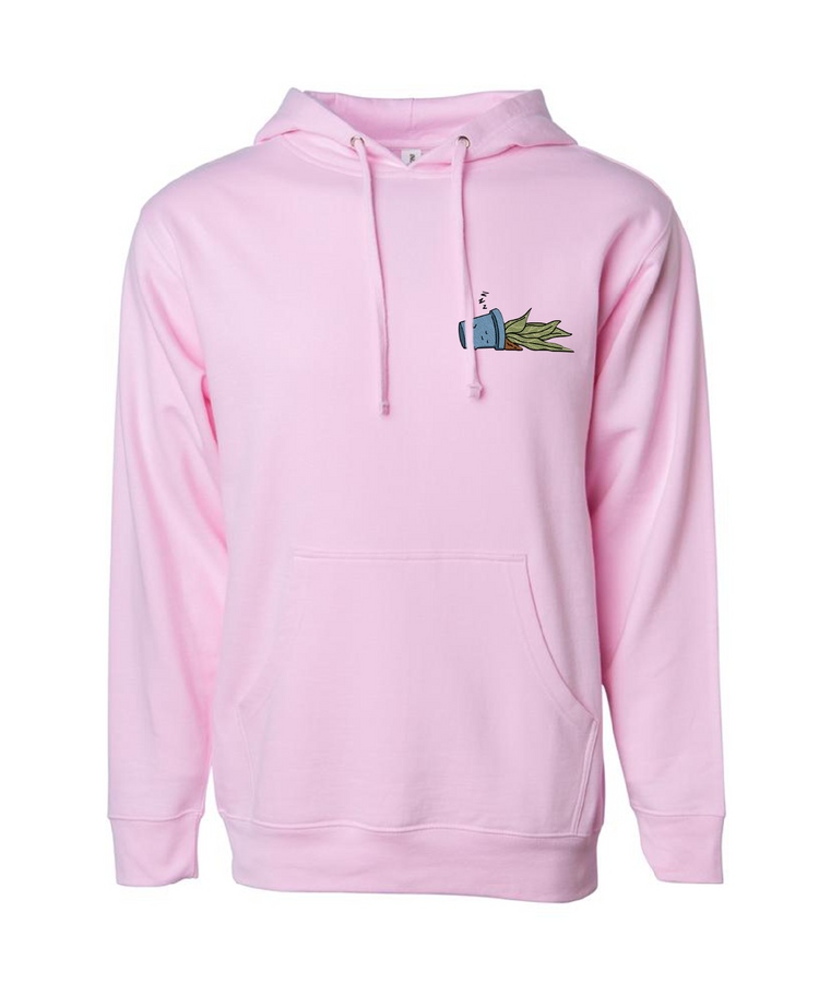 sleepy snake plant friend hoodie