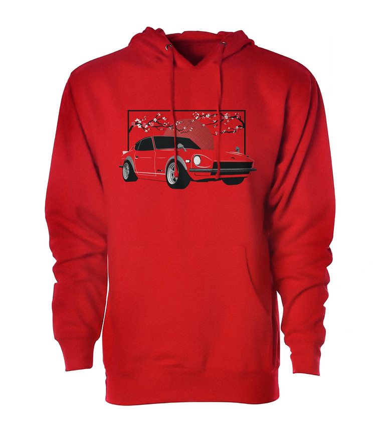 cherry blossom 240z hoodie