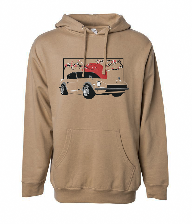 cherry blossom 240z hoodie