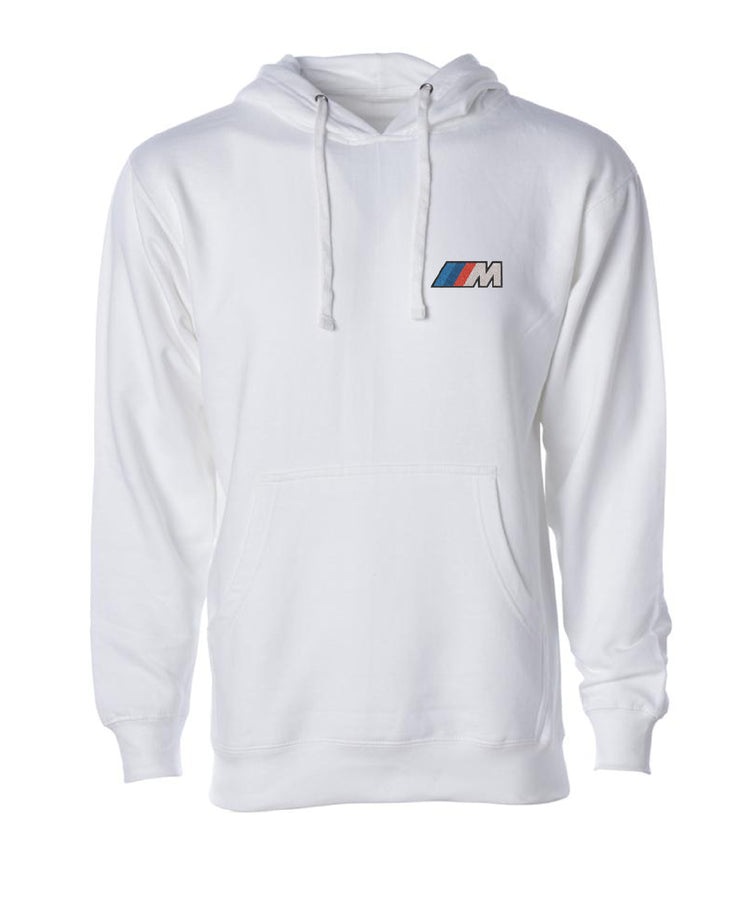 m series badge hoodie